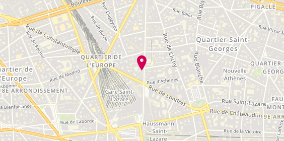 Plan de Pharmacie Homéopathique de l'Europe, 31 Rue d'Amsterdam, 75008 Paris
