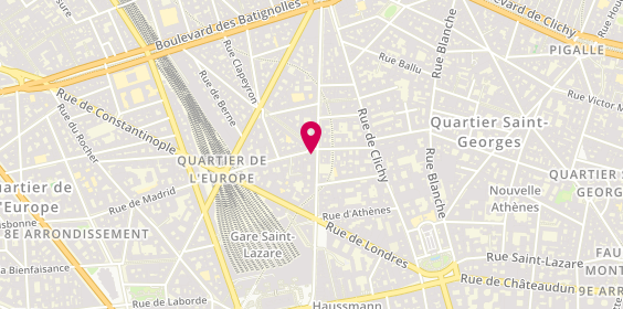 Plan de Pharmavie, 21 Rue de Liege, 75008 Paris