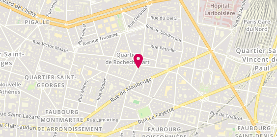 Plan de Pharmacie Turgot, 44 Rue Rochechouart, 75009 Paris