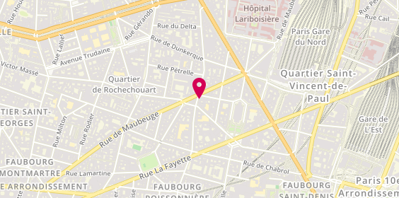 Plan de Pharmacie Cohen Solal, 118 Rue du Faubourg Poissonnière, 75010 Paris