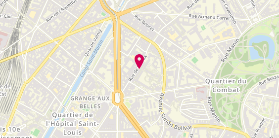 Plan de Pharmacie Sebag 26, 26 Rue Meaux, 75019 Paris