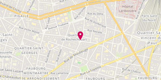 Plan de VIEILLARD Sébastien, Pharmacie Rue Rochechouart
26 Rue Marguerite de Rochechouart, 75009 Paris