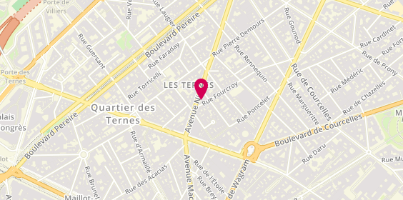 Plan de Pharmacie Niel, 16 Avenue Niel, 75017 Paris