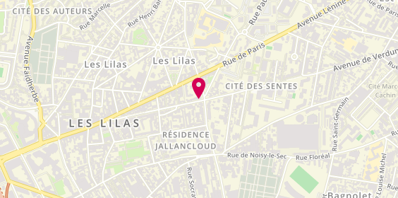 Plan de Brigot-Leyronnas, 53 Boulevard de la Liberte, 93260 Les Lilas