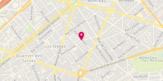 Plan de Pharmacie Fourcroy, 27 Rue Fourcroy, 75017 Paris