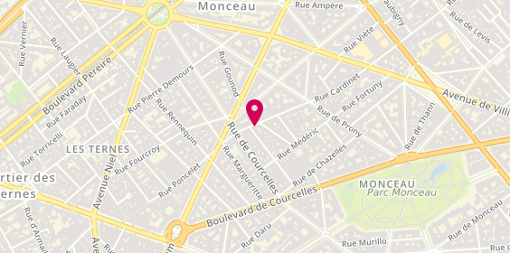 Plan de Lafayette, 8 Rue Cardinet, 75017 Paris