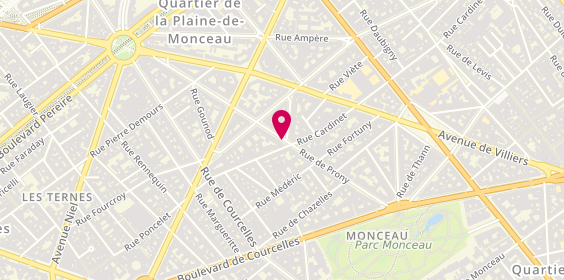 Plan de Pharmacie de Prony, 53 Rue de Prony, 75017 Paris