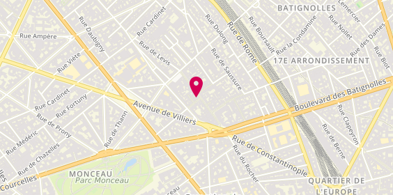 Plan de Pharmacie de la Terrasse, 25 Rue de la Terrasse
35 Rue de Levis, 75017 Paris