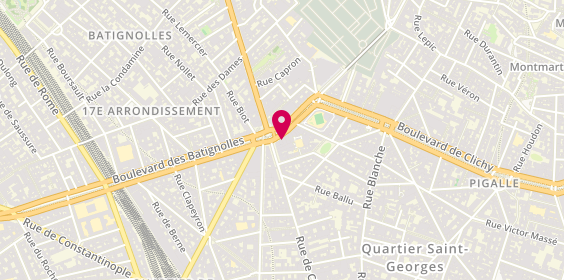 Plan de SELARL Pharmacie Europeenne Place de Cli, 6 Place de Clichy, 75009 Paris