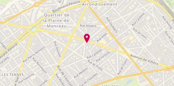 Plan de Pharmacie du Metro Wagram, 71 avenue de Villiers, 75017 Paris