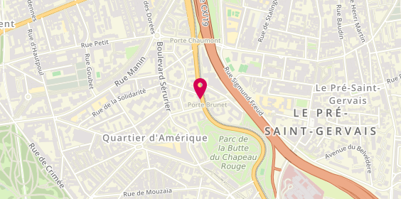 Plan de Leader Sante, 1 Boulevard d'Indochine, 75019 Paris