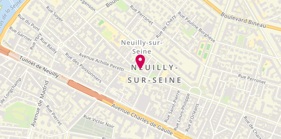 Plan de Pharmacie du Parc, 4 avenue Sainte-Foy, 92200 Neuilly-sur-Seine