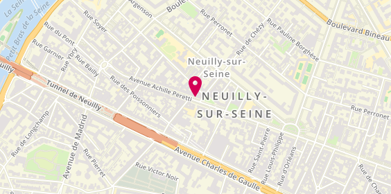 Plan de Pharmacie Peretti, 110 Avenue du Roule, 92200 Neuilly-sur-Seine