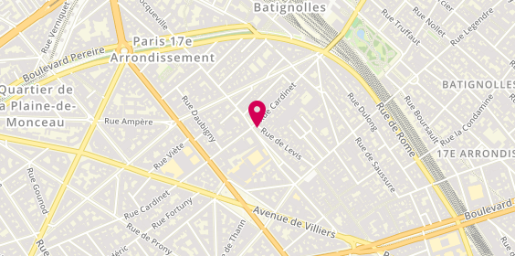 Plan de Aprium Pharmacie, 64 Rue de Tocqueville, 75017 Paris