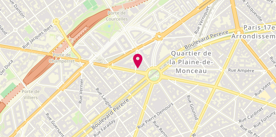 Plan de Suprapharm, 118 avenue de Villiers, 75017 Paris