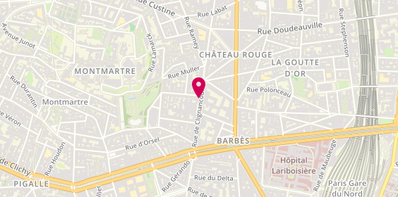 Plan de Pharmacie des Galeries Dufayel, 29 Rue de Clignancourt, 75018 Paris