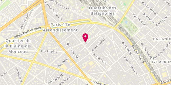 Plan de Pharmacie Roncin, 25 Rue Jouffroy d'Abbans, 75017 Paris