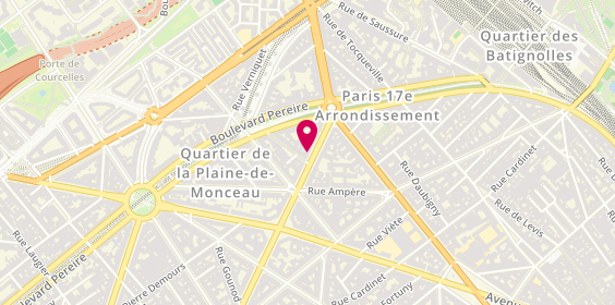 Plan de Pharmacie Dubois Wagram, 157 Avenue de Wagram, 75017 Paris
