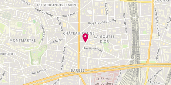 Plan de SELURL Pharmacie Myrha, 13 Rue des Poissonniers
67 Rue Myrha, 75018 Paris