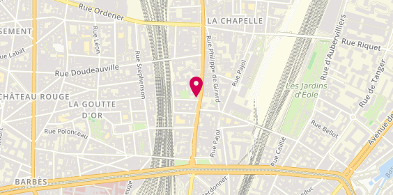 Plan de Suprapharm, 39 Rue Marx Dormoy, 75018 Paris