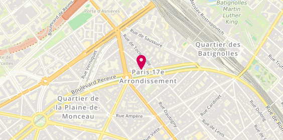 Plan de Pharmacie Conseils Pereire Wagram, 42 Boulevard Pereire, 75017 Paris