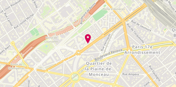 Plan de Pharmacie Berthier, 134 Boulevard Berthier, 75017 Paris