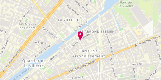 Plan de Pharmacie de l'Aquarius, Mme Chirico
14 Rue de Thionville, 75019 Paris