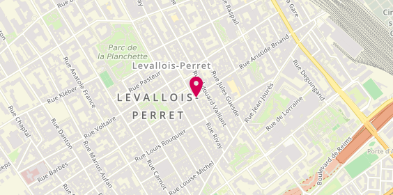 Plan de Pharmacie Nouvelle, 92 Rue Aristide Briand, 92300 Levallois-Perret