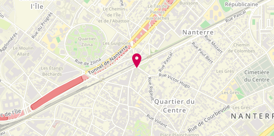 Plan de Pharmacie de la Gare, 82 Bis Rue Maurice Thorez, 92000 Nanterre