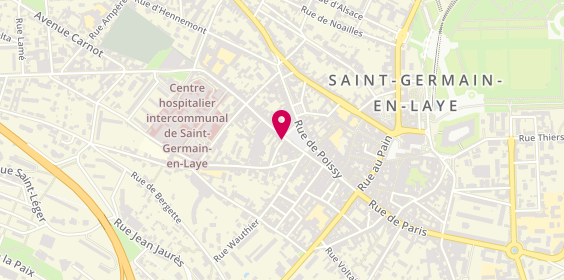 Plan de PHARMACIE DES ARCADES | Saint-Germain-en-Laye 78, 55 Rue de Pologne, 78100 Saint-Germain-en-Laye