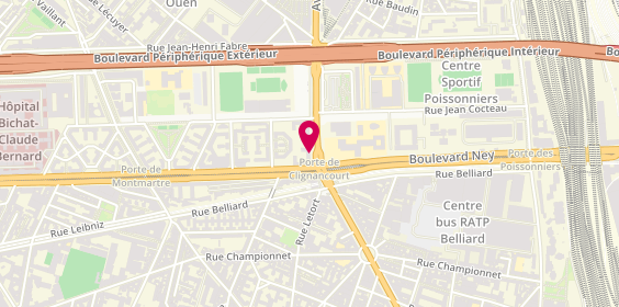 Plan de Pharmacie du Marché de Clignancourt, M Ntsourankoua Herve
9 Avenue Pte Clignancourt, 75018 Paris