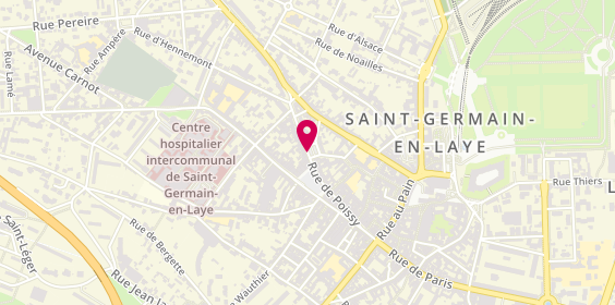 Plan de Pharmacie de l'Europe, 11 Rue de Poissy, 78100 Saint-Germain-en-Laye