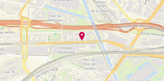Plan de Pharmacie Zac Claude Bernard, Immeuble B3
138 Boulevard Mac Donald, 75019 Paris