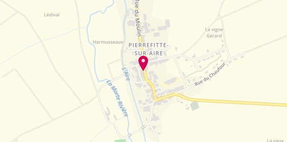 Plan de Pharmacie Soncourt, Rue de l'Église, 55260 Pierrefitte-sur-Aire