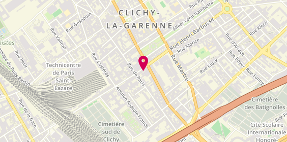 Plan de Well & Well, 40 Rue Henri Barbusse, 92110 Clichy