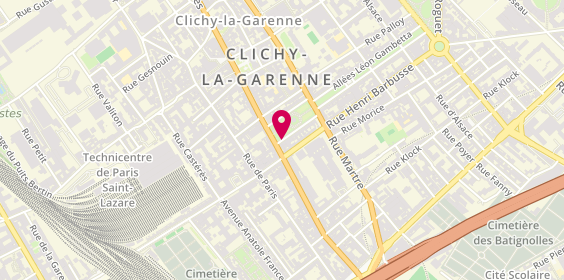 Plan de Pharmacie Roche, 2 Place Martyrs de l'Occupation, 92110 Clichy