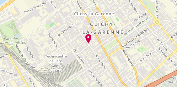 Plan de NGUYEN Duc, 82 Rue Paris, 92110 Clichy