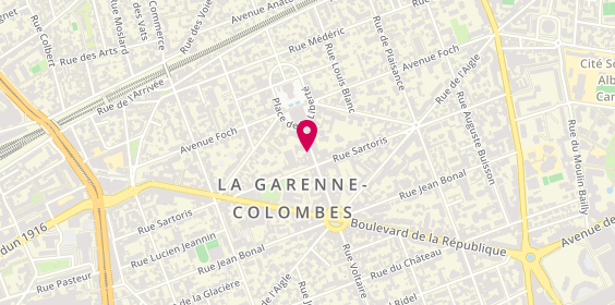 Plan de Pharmacie Morana, Selarl
6 Ter Rue Voltaire, 92250 La Garenne-Colombes