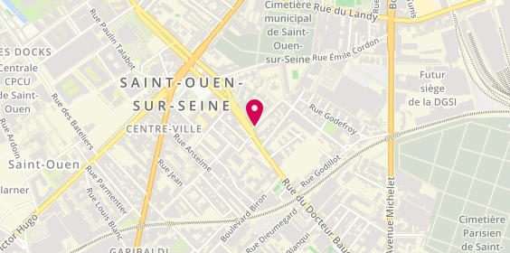 Plan de Pharmacie Monet, 2 Rue Claude Monet, 93400 Saint Ouen