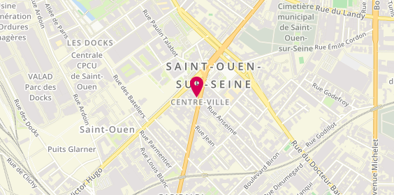 Plan de Pharmacie Net, 16 Avenue Gabriel Péri, 93400 Saint Ouen