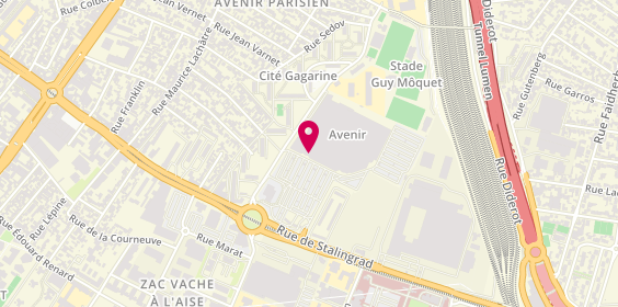 Plan de Pharmacie Avenir, 60 Rue Saint-Stenay, 93700 Drancy