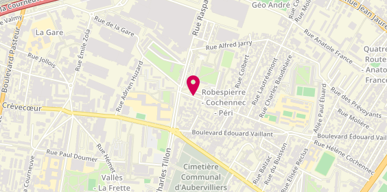 Plan de Pharmacie du Stade, Selarl
116 Rue Hélène Cochennec, 93300 Aubervilliers