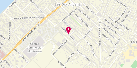Plan de Pharmacie Sfar, Place Anne Marie Dufour, 78500 Sartrouville