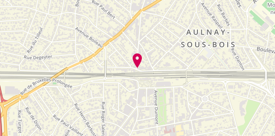 Plan de CHICHE Serge, 2 Avenue Anatole France, 93600 Aulnay-sous-Bois