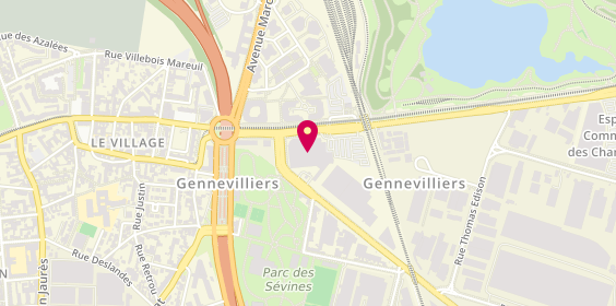 Plan de Pharmacie du Soleil, 10 avenue du Général de Gaulle, 92230 Gennevilliers