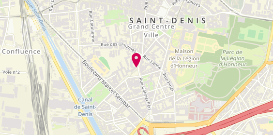 Plan de Pharmacie de l'Esplanade, 2 Place de la Resistance, 93200 Saint-Denis