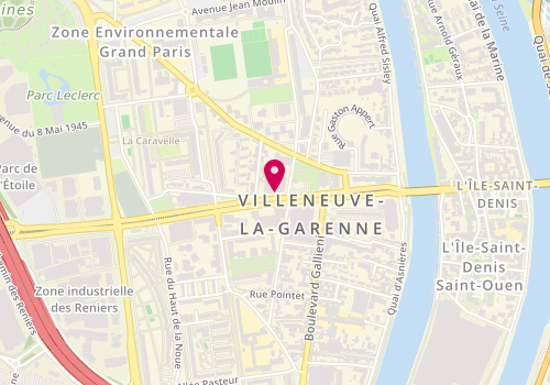 Plan de Pharmacie de la Mairie, 38 Avenue de Verdun, 92390 Villeneuve-la-Garenne