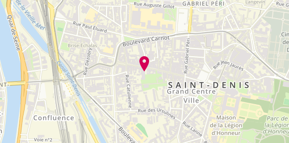 Plan de La Grande Pharmacie de Saint Denis, 71 Rue de la République, 93200 Saint-Denis