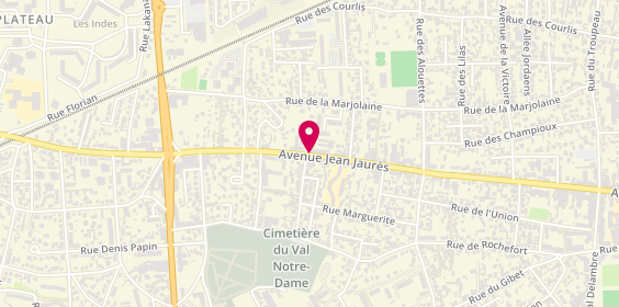 Plan de Pharmacie des Ecoles, 298 avenue Jean Jaurès, 95100 Argenteuil