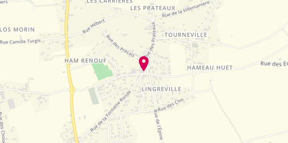 Plan de Pharmacie Lingreville, 32 Place du Marché, 50660 Lingreville